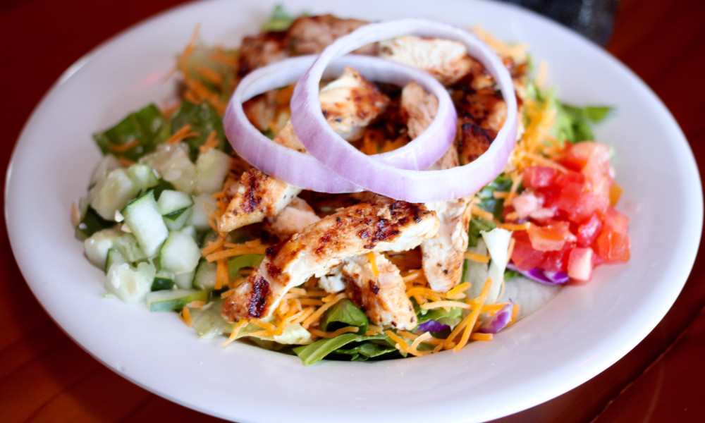 Char-Grilled Chicken Salad banner
